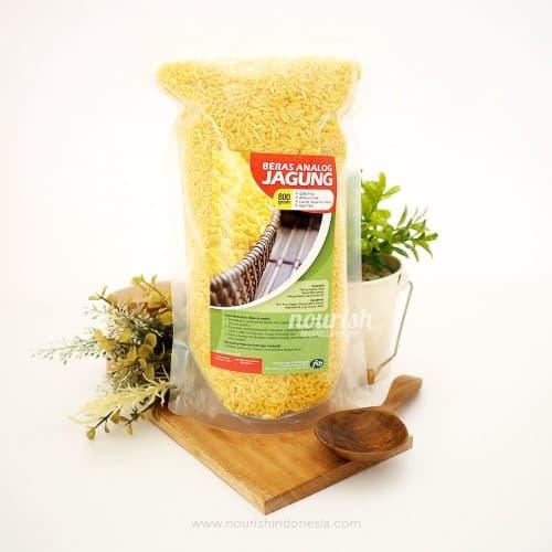 

Lezat- Fits Mandiri, Beras Analog Jagung NON GMO 800gr