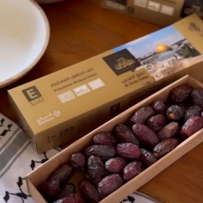 

Lezat- KURMA MEDJOOL @500 GR JUMBO PREMIUM AL QUDS 100% ASLI PALESTINA