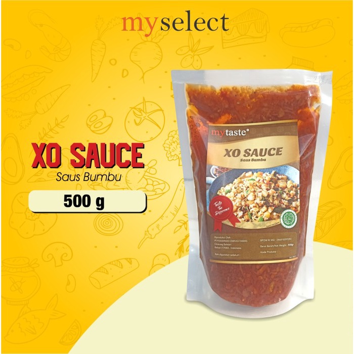 

Lezat- xo sauce mytaste kemasan 500 gram