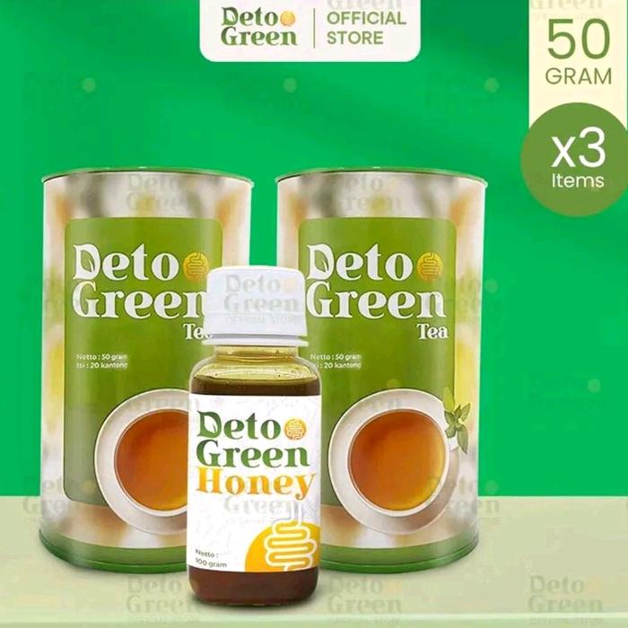 

Dapat 2 Botol Detogreen Tea dan 1 Botol Madu DetoHoney Herbal