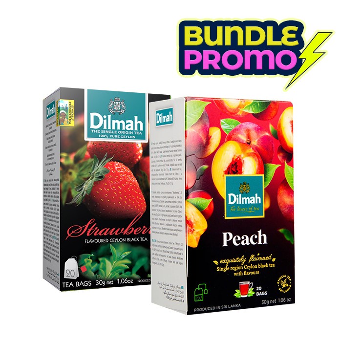 

Bundle Dilmah Peach & Strawberry