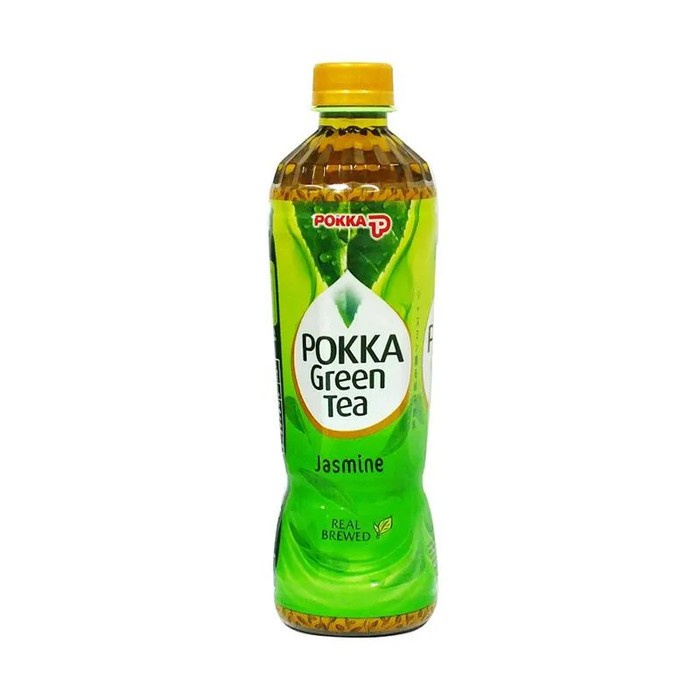

POKKA Green Tea Jasmine Minuman Teh Hijau Kemasan Botol 450ml karton dus isi 24pcs
