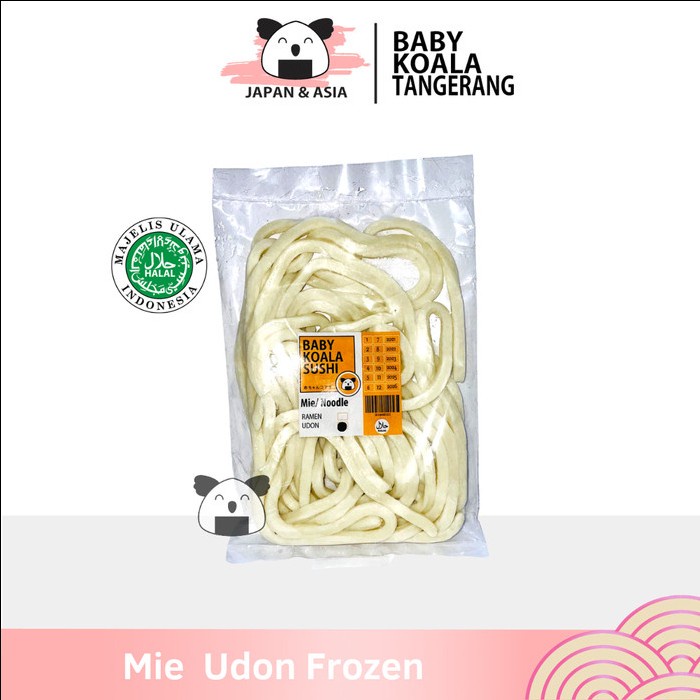 

SANUKI UDON Plain Frozen Mie Jepang 1 Pcs Tanpa Bumbu