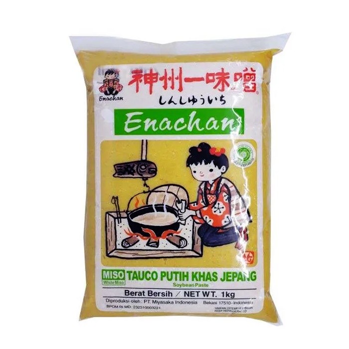 

Lezat- Shinshuichi Enachan Shiro Miso / Pasta Tauco Putih Jepang 1 Kg