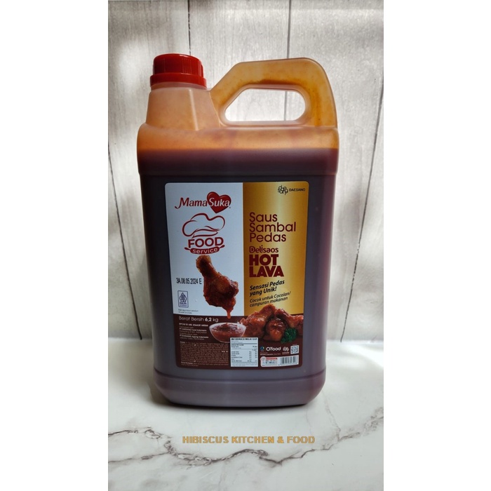 

Lezat- Mamasuka - Delisaos Hot Lava 6,2 kg