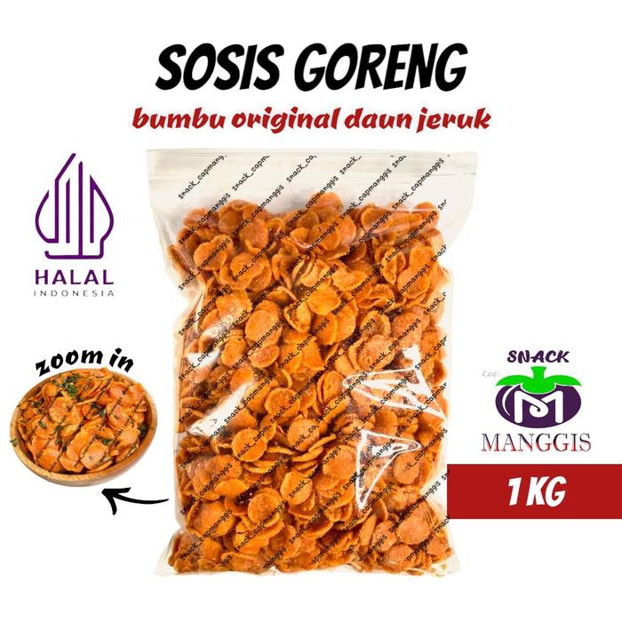 

Lezat- Sosreng 1 Kg Bumbu Original Daun Jeruk / Sosis Goreng Viral / Manggisraya / Original Daun