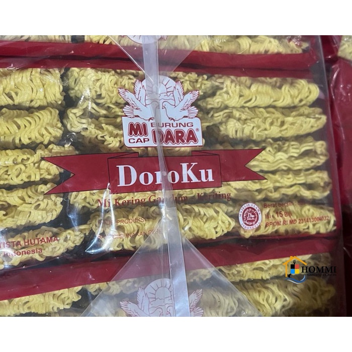 

Mie Cap Burung Dara Doroku Isi 15 pcs 600gr