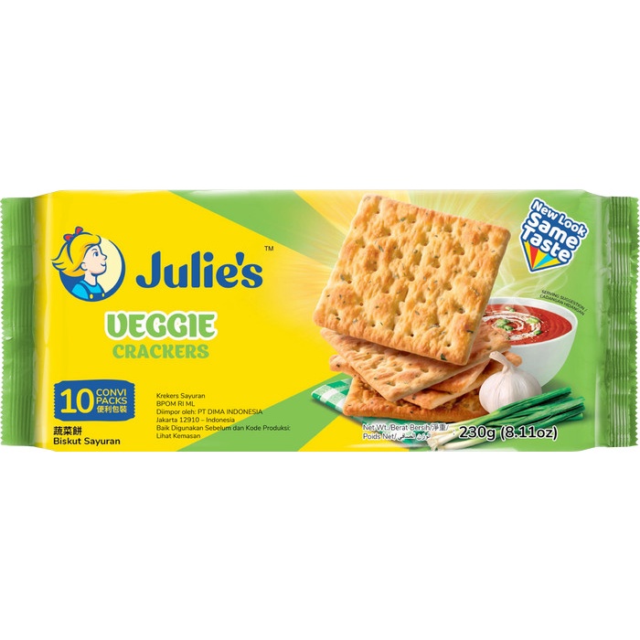 

Julies Vegie Cracker 250 gr