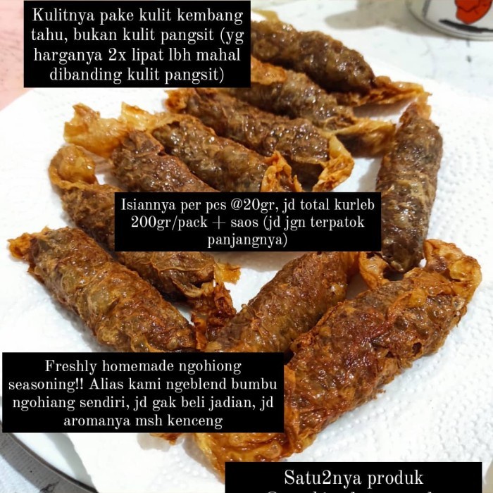

(GoodSeller) Babi Ngohiang/Ngohiong/Gohyong "Smokie Nduty