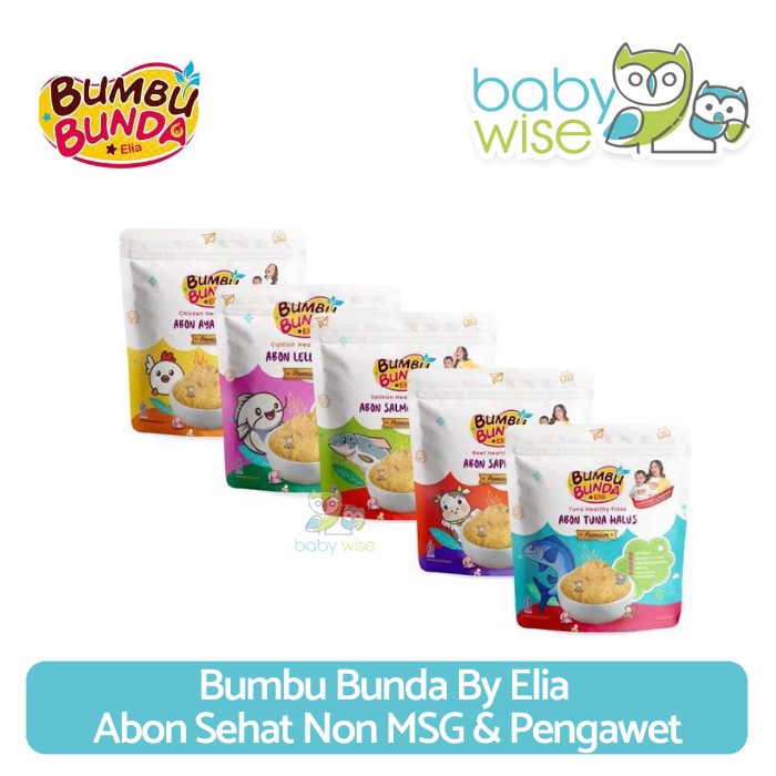 

Bumbu Bunda By Elia Abon Sehat Non MSG & Pengawet - MPASI Anak