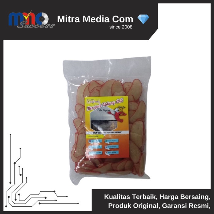 

Kerupuk Udang Asli Khas Pulau Rangsang Kab.Meranti-Riau 500 Gram