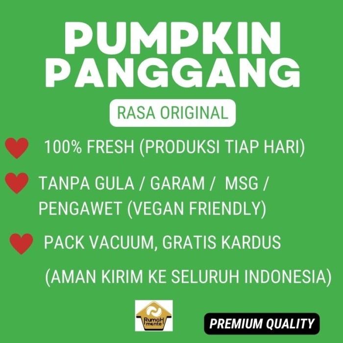 

(GoodSeller) ROASTED PUMPKIN SEED 1KG BIJI LABU PANGGANG