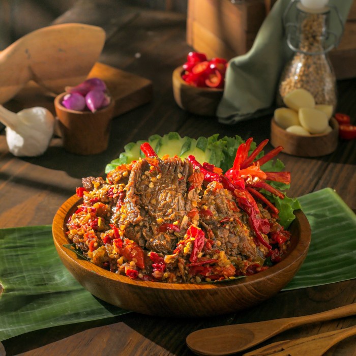 

[ PRODUCT] Mamafuji - Dendeng Lambok (Basah) 200gr / Dendeng Daging Sapi Khas Minang