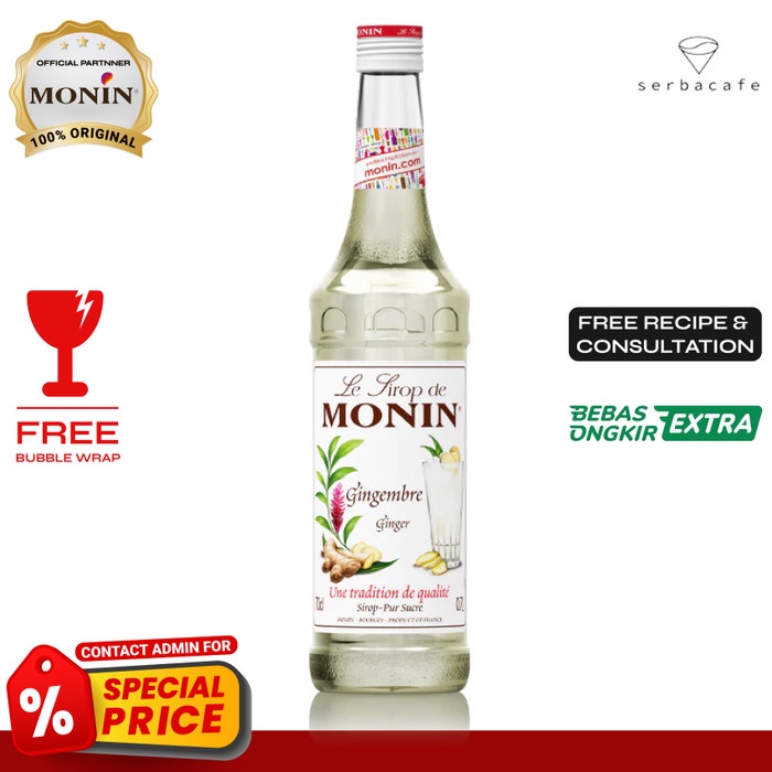 

Monin Syrup Ginger (700 ml)