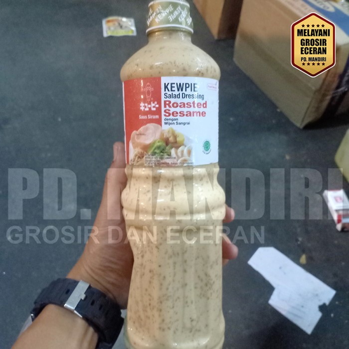 

Lezat- KEWPIE ROASTED SESAME 1 LTR / SAUS WIJEN / Salad Dressing
