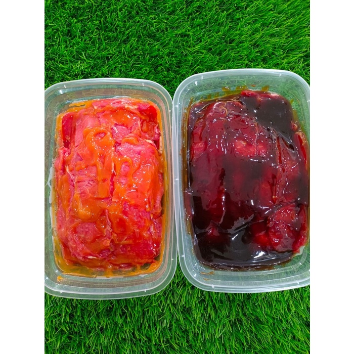 

Lezat- DAGING MARINASI SLICE SIRLOIN / DAGING SLICE RENDAH LEMAK @500g