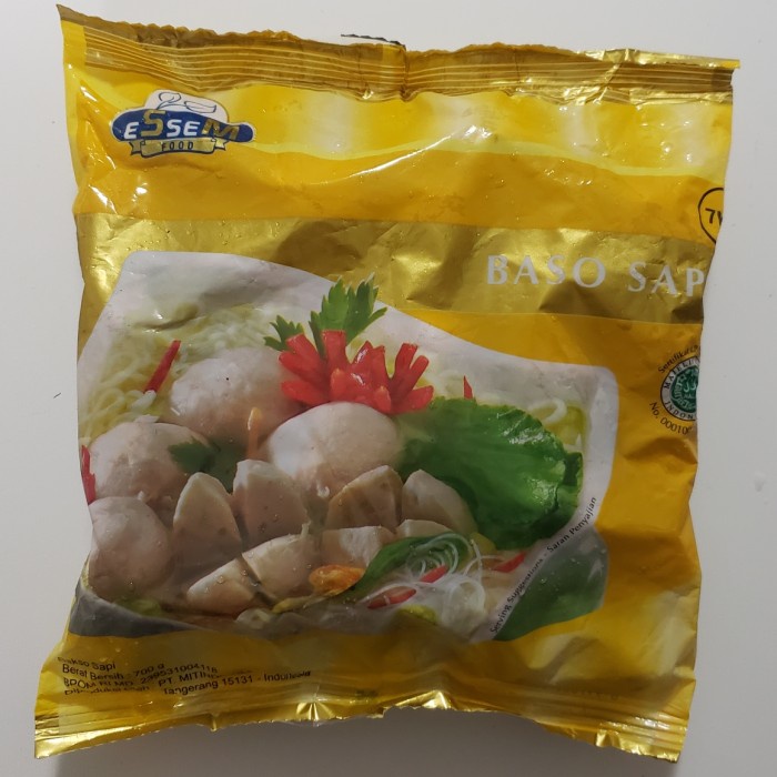 

Lezat- Bakso Sapi Essem Kuning (Isi 50)