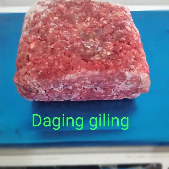 

Lezat- DAGING SAPI GILING CINCANG KUALITAS PREMIUM - 1 Kg