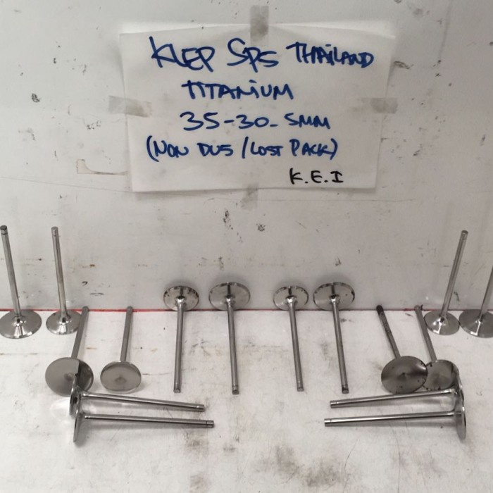 Klep SPS Titanium (35-30-5mm)