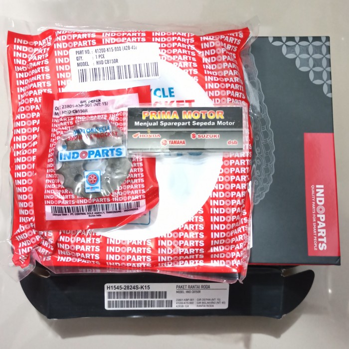 GEAR SET CB150R INDOPART GIR SET CB150R INDOPARTS