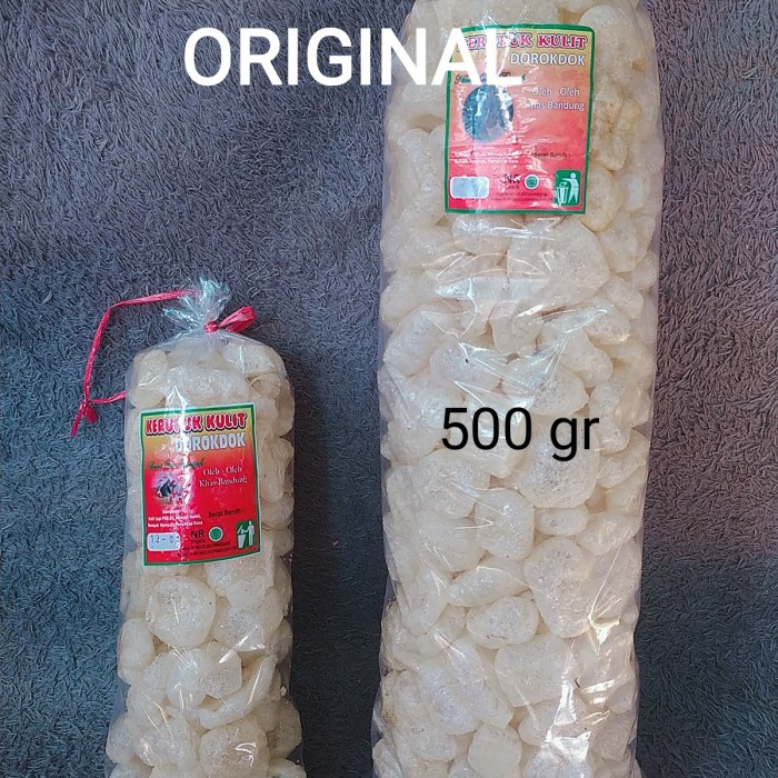 

[dch] - KERUPUK KULIT DOROKDOK ENAK KEMASAN GULING 500GR