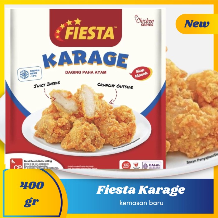 

Lezat- fiesta karage 400gr (kemasan baru)