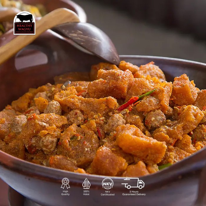 

Lezat- Kikil Sapi Tunjang Beef Tendon Premium Matang Presto 500gr