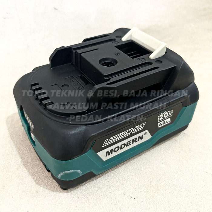 Baterai ORI Modern 20V 4Ah 4.0 AH Batrai Bor Impact Wrench M65 M16