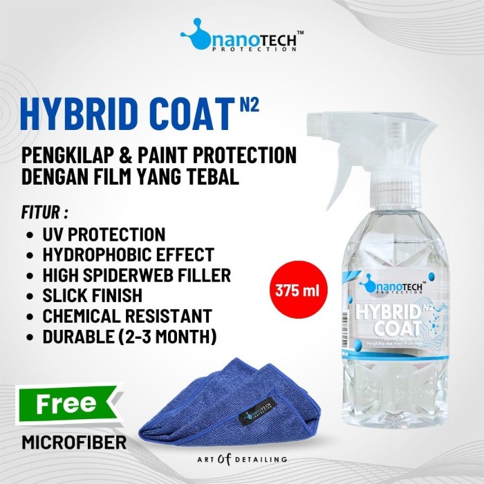 HYBRID COAT NANO CERAMIC COATING NANOTECH PROTECTION EXXO COAT WAX ORIGINAL
