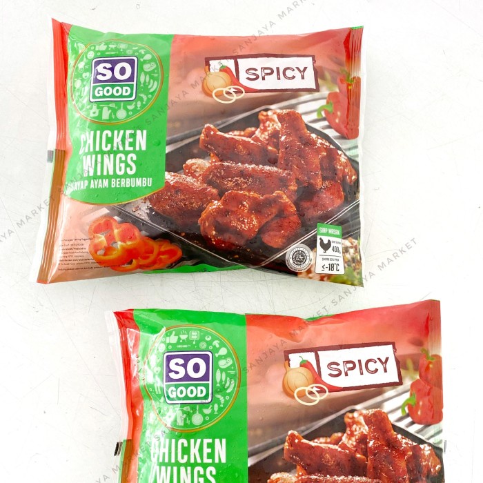 

Lezat- Spicy Wing So Good 400gr