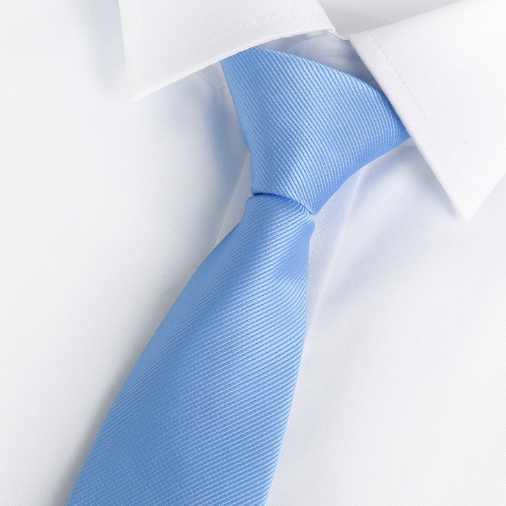 TrendyGaya- KIAMA - Dasi Biru Muda Biru City Salur Halus