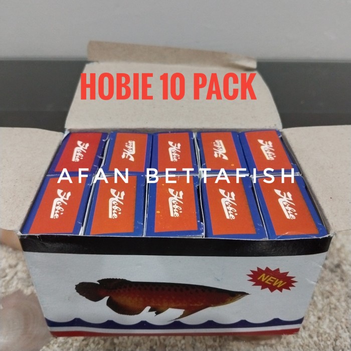 PASTI MURAH HOBIE 10 PACK VITAMIN OBAT IKAN ARWANA