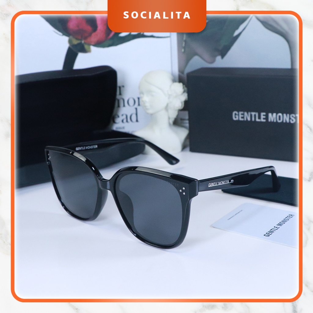 TrendyGaya- GM-RICK Kacamata (Buy 1 Get 5)Eksklusif & Premium Gift Box Kacamata hitam wanita/