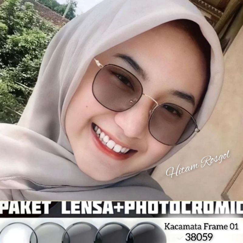 TrendyGaya- KACAMATA MINUS KACAMATA TREND FRAME 38059
