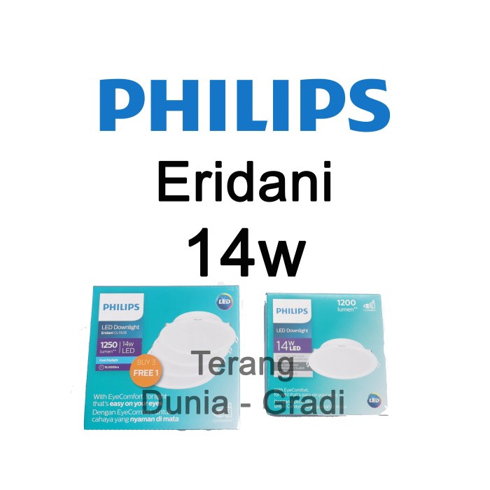 Downlight Philips DL190b 14w Philips Eridani 14w Downlight 14w