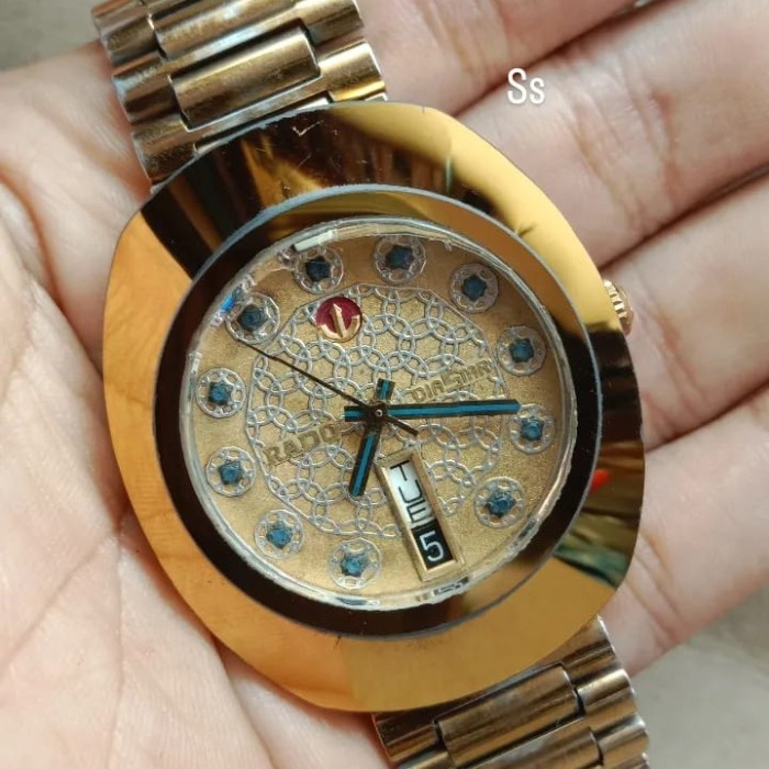 jam tangan raddo diiastar second bekas pria automatic ori *