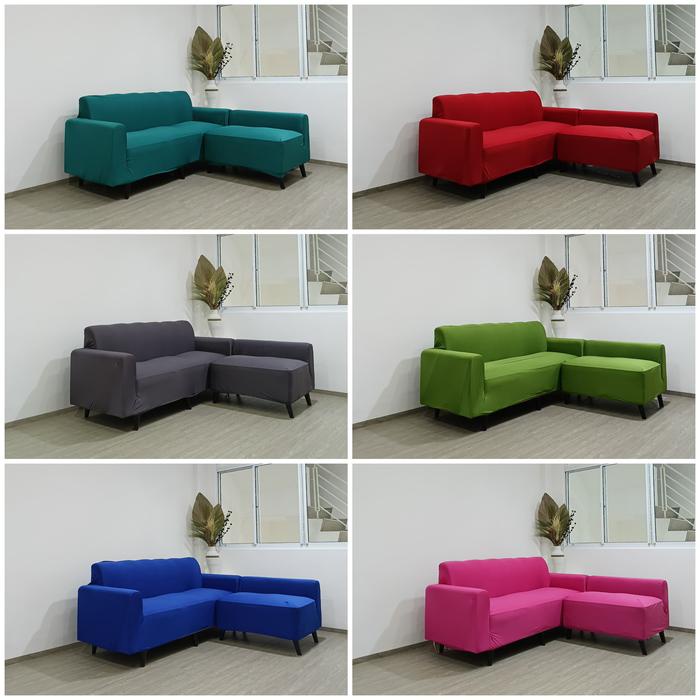 Sarung Sofa / Cover Sofa Type L Putus / Sarung Sofa L