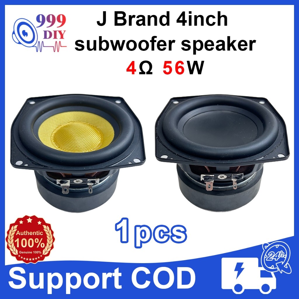 999DIY JBL 4inch subwoofer speaker 4 50W car stereo 4inch BASS jbl underseat subwoofer car stereo