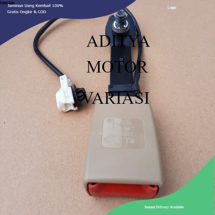 LOCK SAFETY BELT UNIVERSAL PLUS KABEL SENSOR ORIGINAL