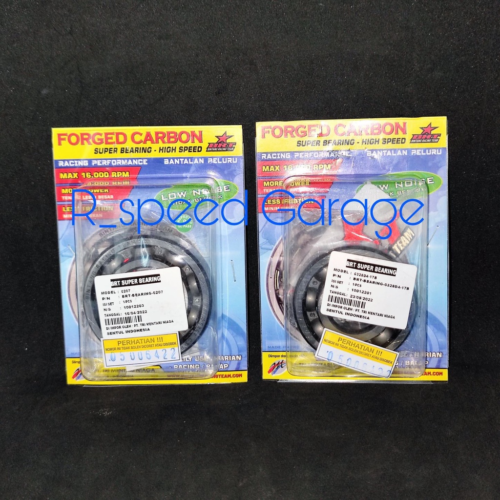 Bearing Laher Kruk As Crankshaft BRT Satria Fu 150 Karbu