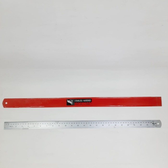 

TERLARIS Penggaris STAINLESS STEEL 60 Cm / 600 mm / 24" SHINWA