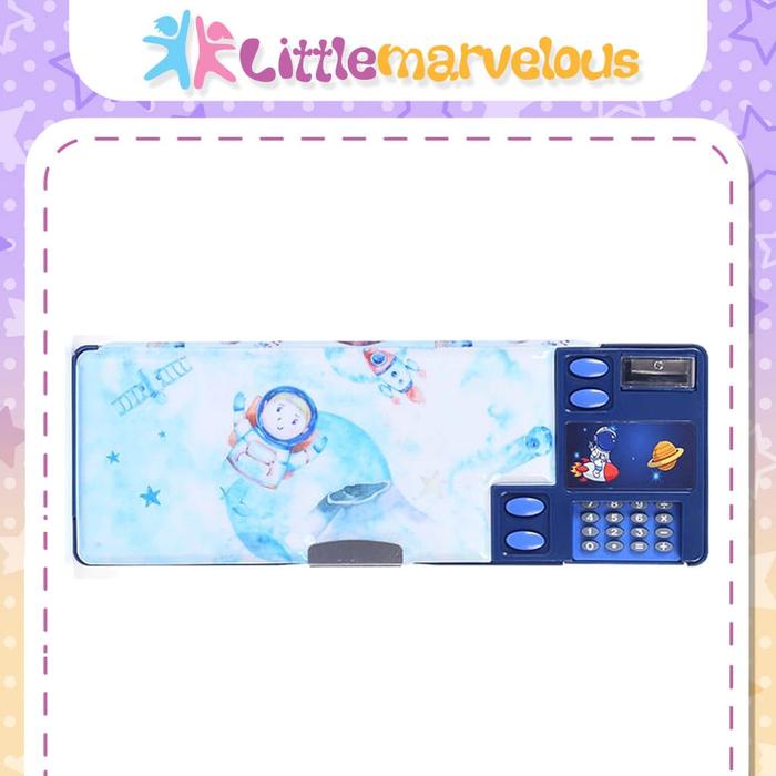 

TERLARIS KOTAK PENSIL POP UP OUT KALKULATOR PENCIL CASE BOX POP UP LENGKAP SERUTAN 2 SISI