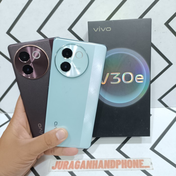 Vivo V30e 5G Ram 8/256GB 8/128GB Hp Second Bekas Fullset *