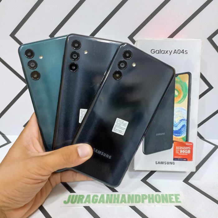 Samsung A04s Ram 4GB Internal 64GB 4/64 Hp Second Seken Bekas *