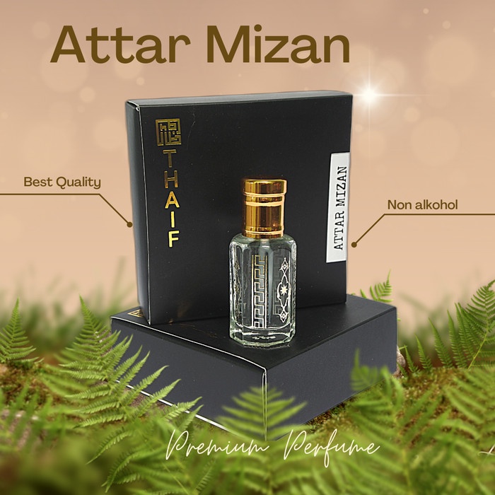 Flash- ATTAR MIZAN ABYADH Parfum Non Alkohol Premium Unisex