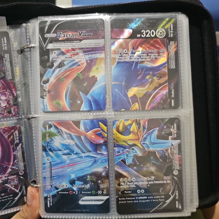 Zacian V Union 4 Kartu New Mint Original Pokemon Tcg