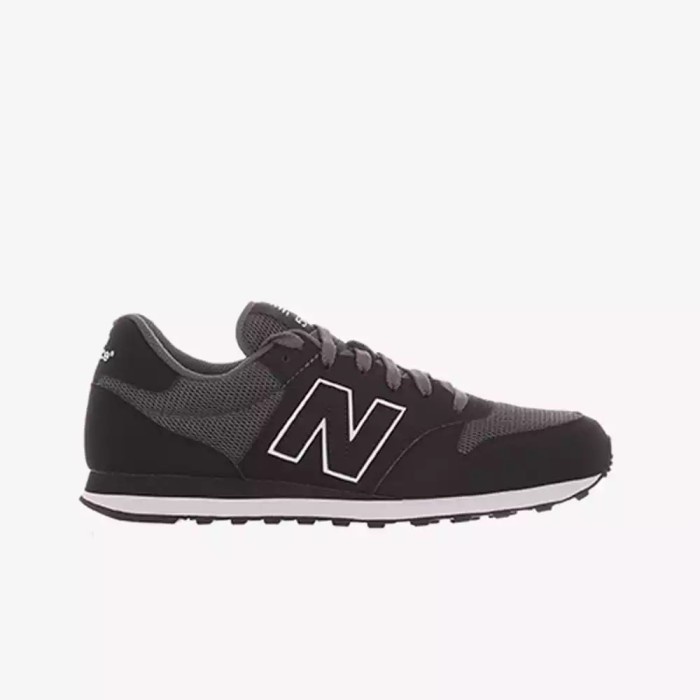 NB 500 Men Running Shoes- Black with Summer Fog GM500WL2