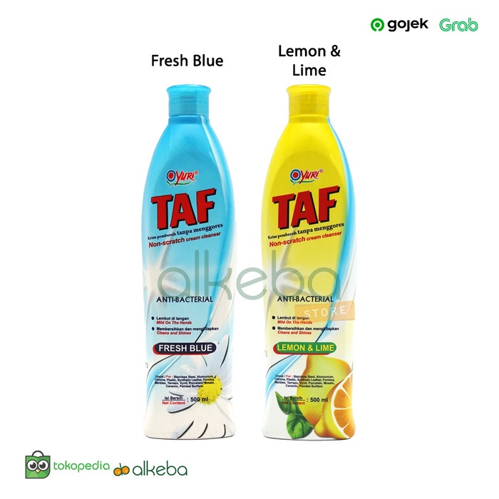 JTTOP" TAFF CREAM YURI TAF KRIM PEMBERSIH PORSELEN KOTORAN MINYAK 500ML