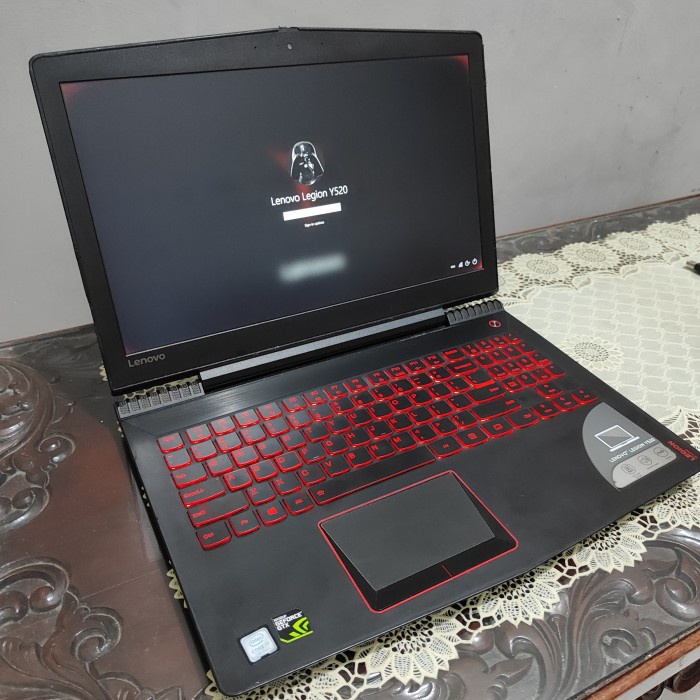 Jual Laptop Lenovo Legion Y520 Core i7 RAM 12GB SSD 512GB Bekas, Cocok untuk Kerja (GPU Mati) *