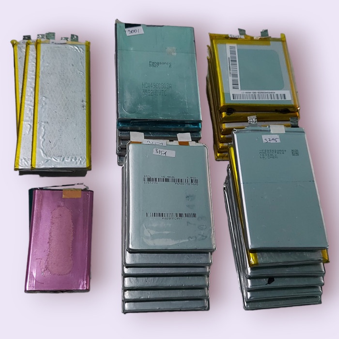 Baterai Batre Polimer Polymer Bekas Laptop Cek Kapasitas *